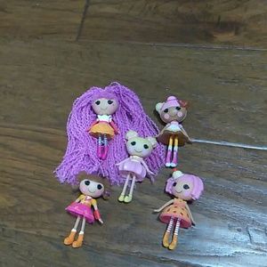 5 different Lalaloopsys